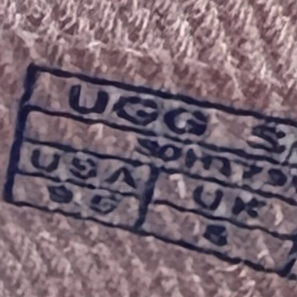 UGG Womens‎ Size 9.5 Bruno Brown Leather Ankle Boots Shoes - Picture 13 of 16